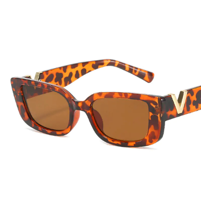 Rectangle Retro Sunglasses - WanderMart Co.