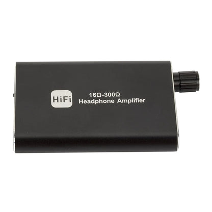 16-300Ω HIFI Headphone Amplifier Portable Earphone AMP 3.5mm w/ Audio USB Cable - WanderMart Co.