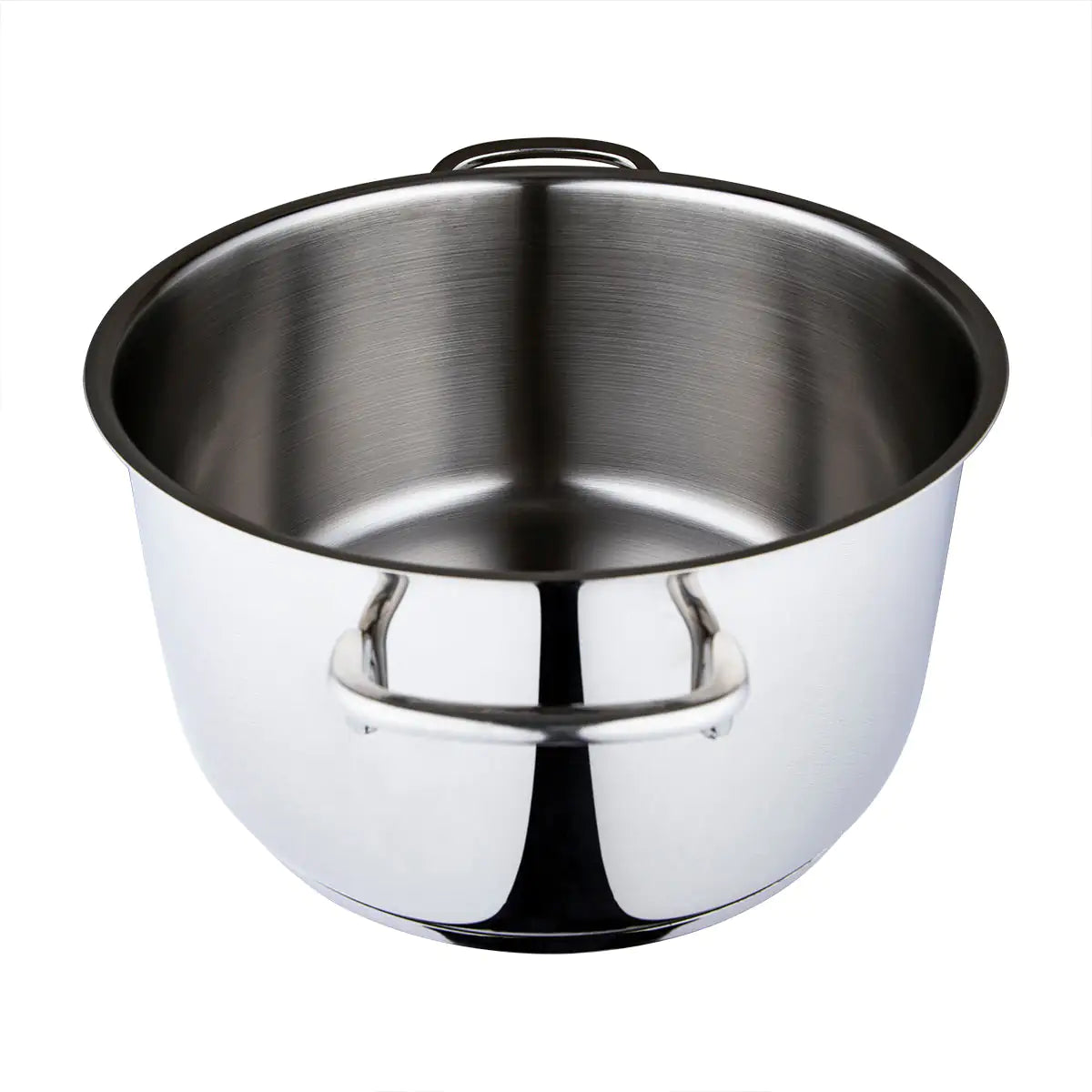 Serenk Modernist Stainless Steel Stock Pot, 24 cm - WanderMart Co.