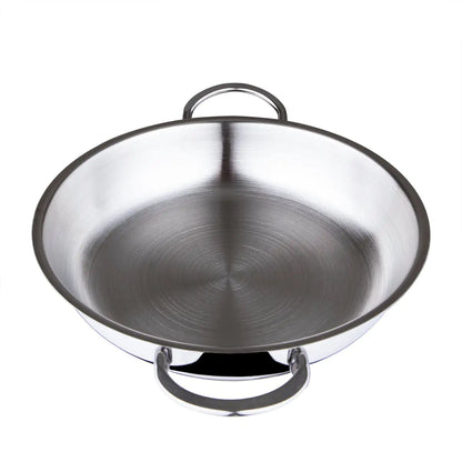 Serenk Modernist Stainless Steel Omelette Pan, 20 cm - WanderMart Co.