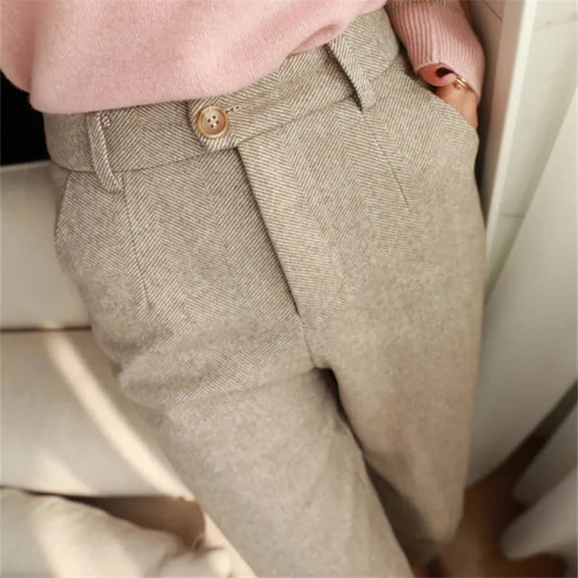 Women's Woolen Pants - WanderMart Co.