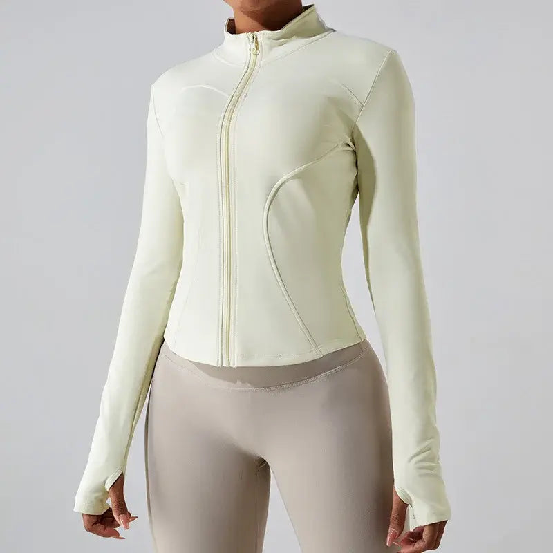 Plush Women's Yoga Jacket - WanderMart Co.