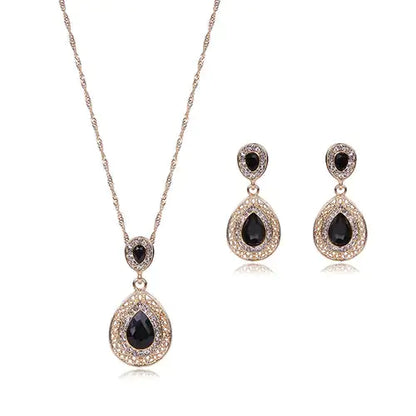 Blue Lans Jewelry Set - WanderMart Co.