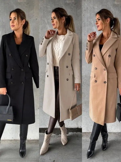 Business Casual Overcoat for Women - WanderMart Co.