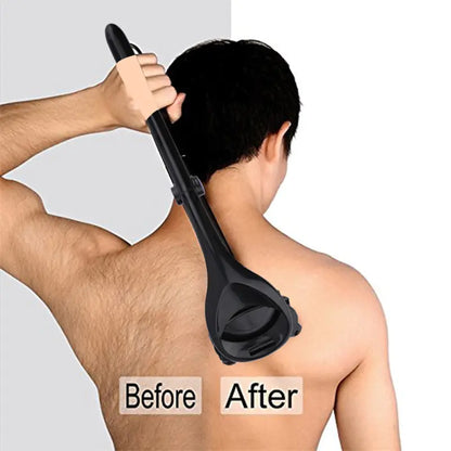 Foldable Two-Head Back Hair Shaver - WanderMart Co.