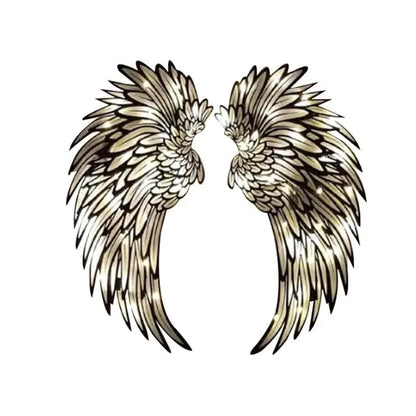 Angel Wings Wall Art With Led Lights - WanderMart Co.