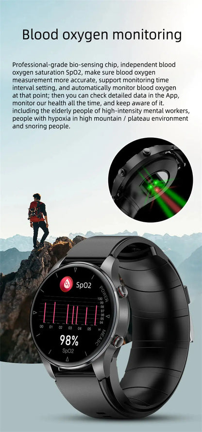 Blood Pressure Watch With Inflatable Airbag - WanderMart Co.