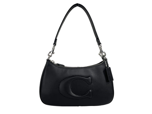 Coach (CR099) Teri Smooth Leather Crossbody Bag Purse - WanderMart Co.