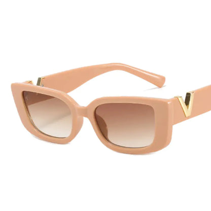 Rectangle Retro Sunglasses - WanderMart Co.