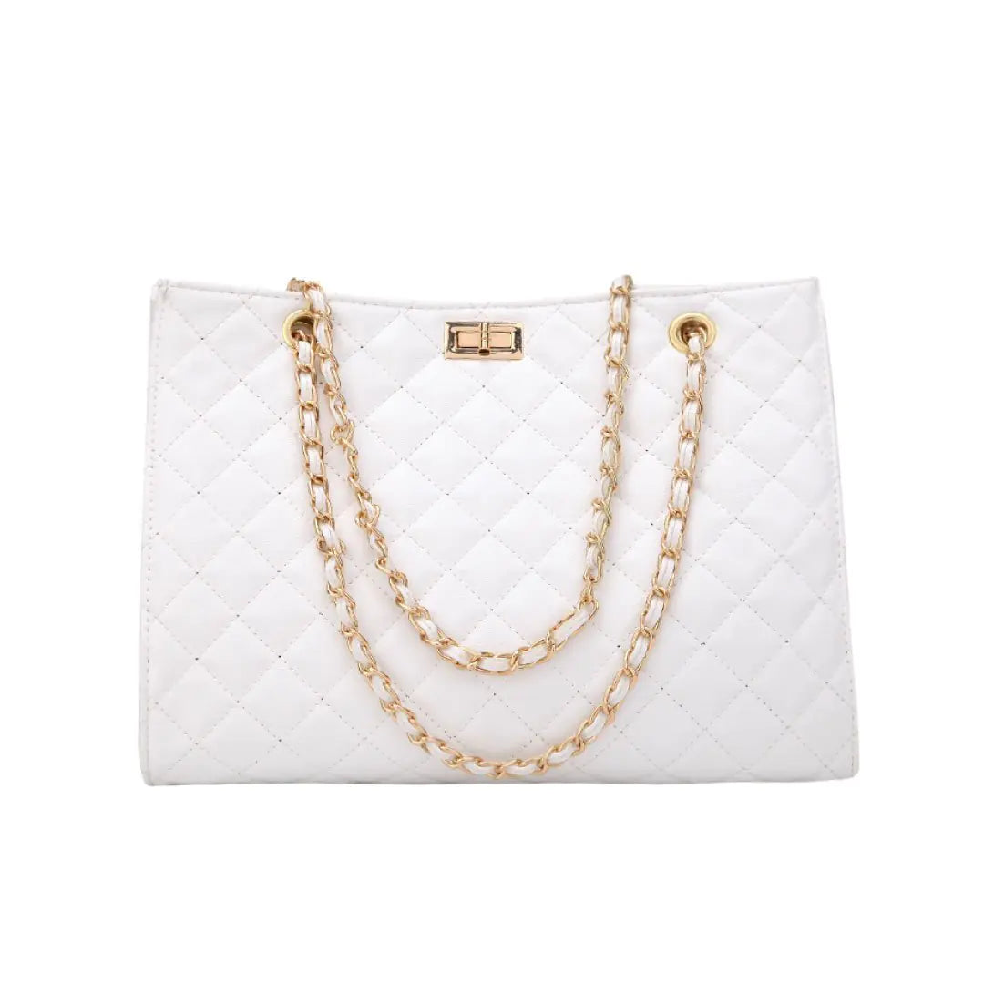 Quilted Shoulder Bag - WanderMart Co.