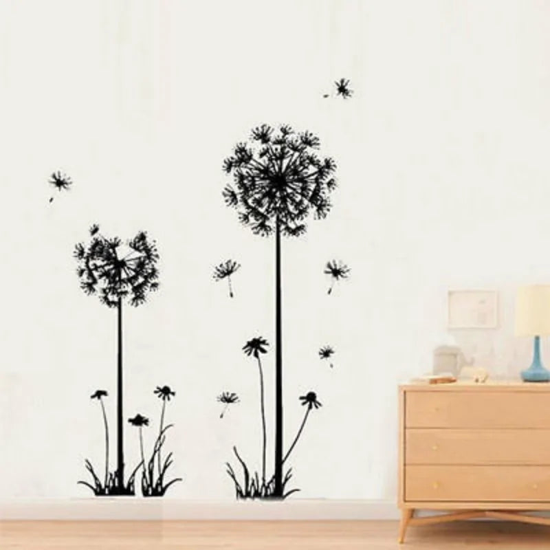 Dandelion Living Room and Bedroom Wall Sticker - WanderMart Co.