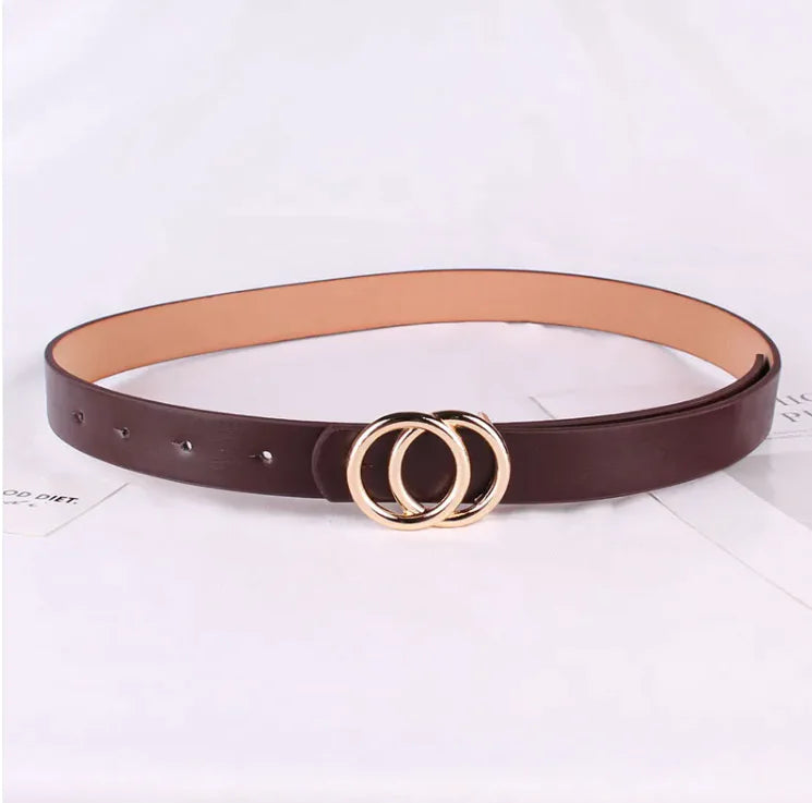 Elegance Loop: Women's Minimalist Ring Belt - WanderMart Co.