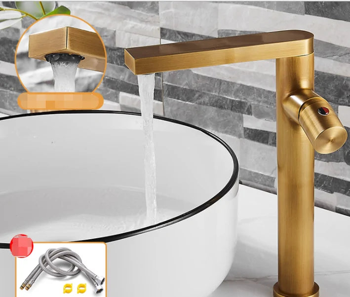 Bathroom Single Handle Basin Faucet - WanderMart Co.