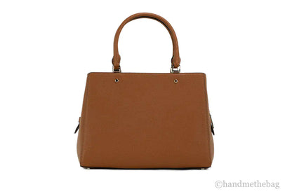 Kate Spade Leila Medium Warm Gingerbread Triple Compartment Satchel - WanderMart Co.