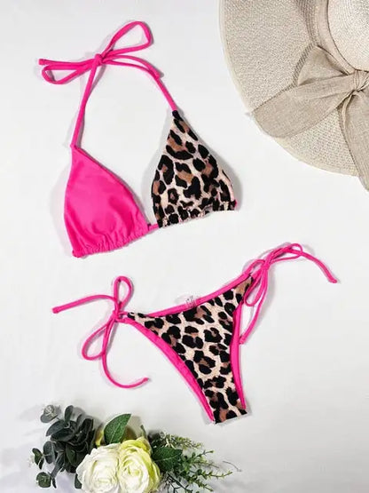 Leopard Bikini - WanderMart Co.