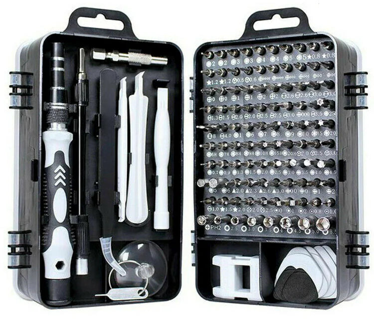 Magnetic Screwdriver Bit Set For iPhone Macbook Tool Kit Set Repair Watch 117PCS - WanderMart Co.