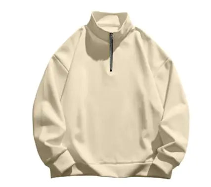 Men's Zipper Hoodie Loose Sports Sweater - WanderMart Co.