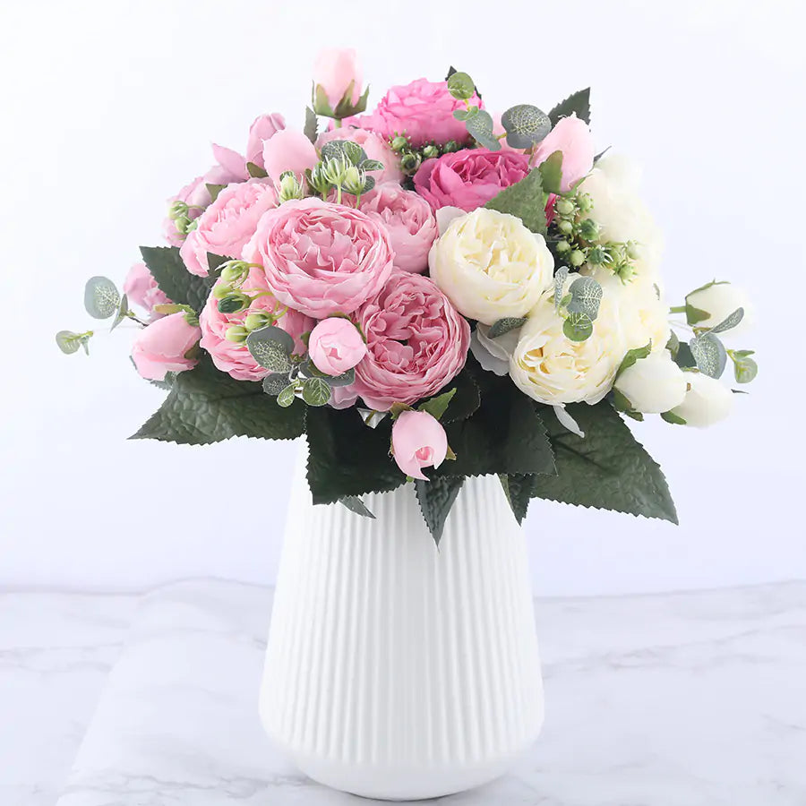 Artificial Flowers Bouquet - WanderMart Co.