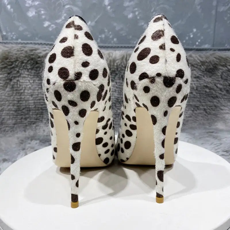 Polka Dot Womens Pumps - WanderMart Co.