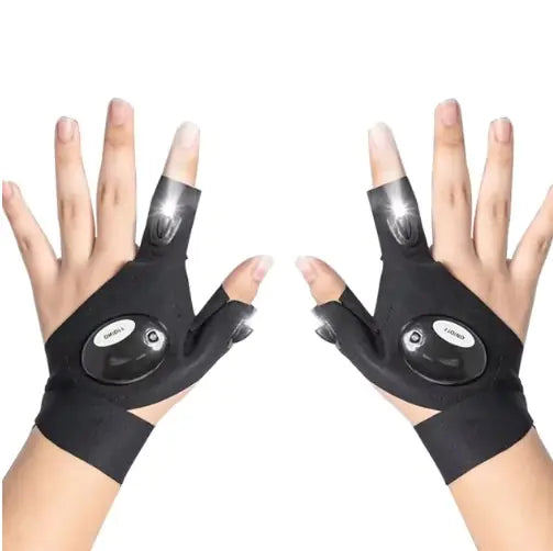 Fishing Gloves with LED Light - WanderMart Co.