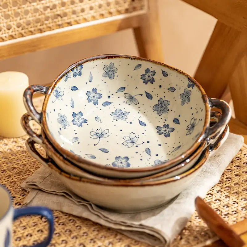 Ceramic Japanese Bowls - WanderMart Co.