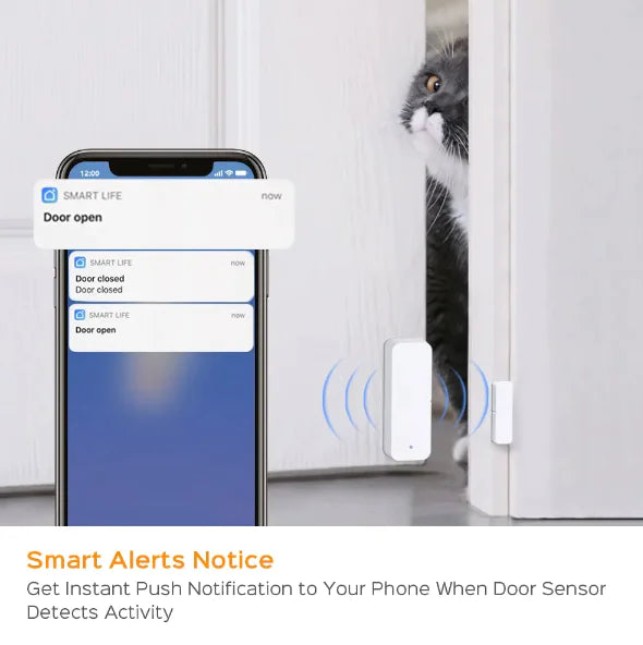 Smart Home Door Sensor - WanderMart Co.