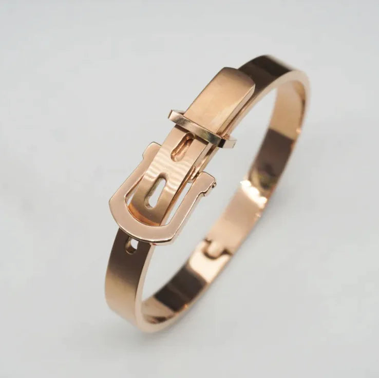 Classic Belt Buckle Bracelet - WanderMart Co.