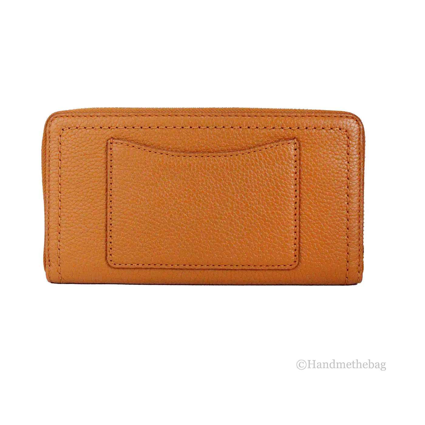 Marc Jacobs Large Smoked Almond Leather Continental Phone Wallet - WanderMart Co.