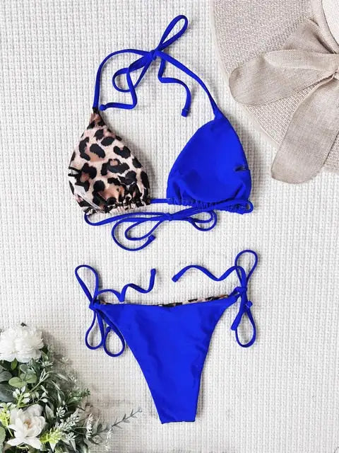 Leopard Bikini - WanderMart Co.