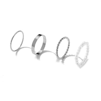 Fashion Boho Crystal Joint Ring Set - WanderMart Co.