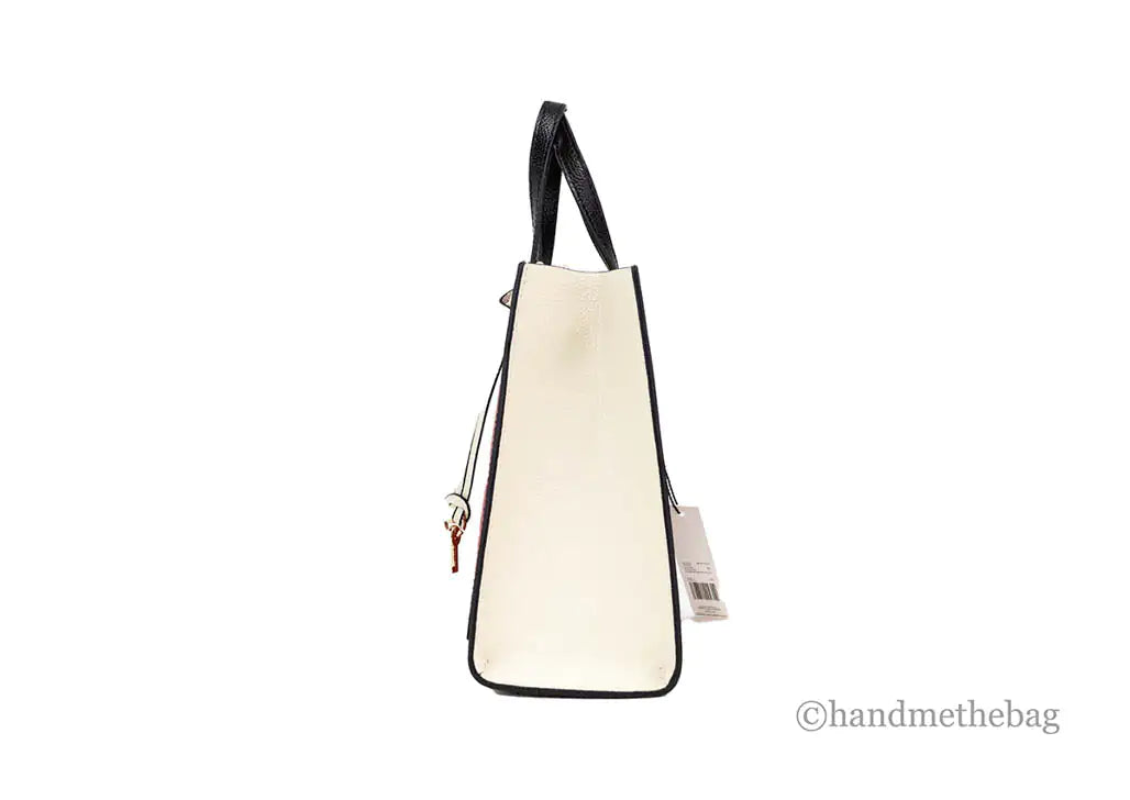 Marc Jacobs Grind Mini Pomegranate Colorblock Leather Tote - WanderMart Co.