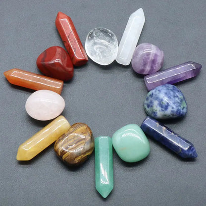 Natural Chakra Tumbled Stone Gemstone Rock Crystals - WanderMart Co.