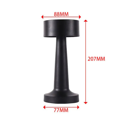 Retro Bar Desk Table Lamp Rechargeable Wireless Touch Sensor Night Light for Restaurant Coffee Bedroom Bedside Home Decor Lamps - WanderMart Co.