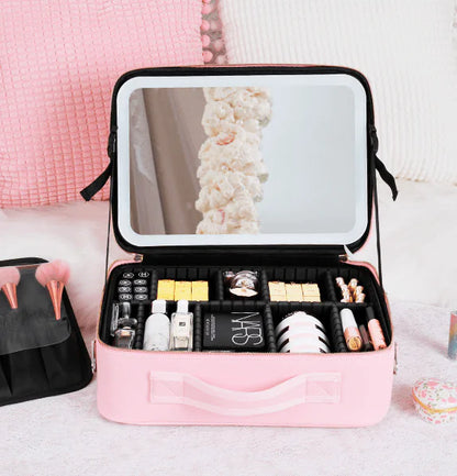 Smart Led Cosmetic Case - WanderMart Co.