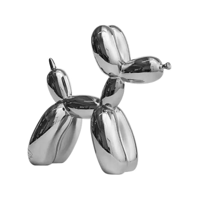 Resin Balloon Dog Statue Figurines - WanderMart Co.