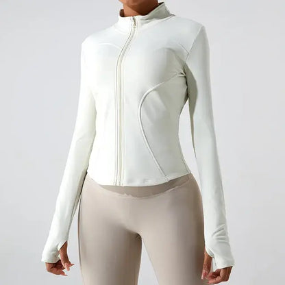 Plush Women's Yoga Jacket - WanderMart Co.