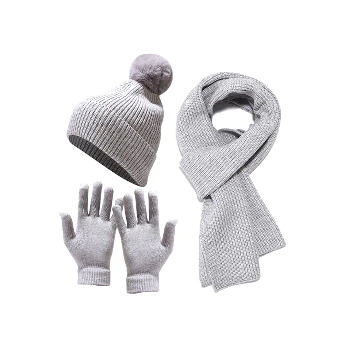 Cozy Winter 3 In 1 Scarf, Beany And Gloves Set - WanderMart Co.