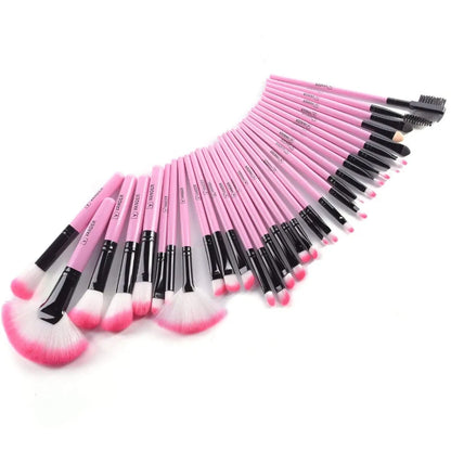 32-Piece Professional Makeup Brush Set - WanderMart Co.