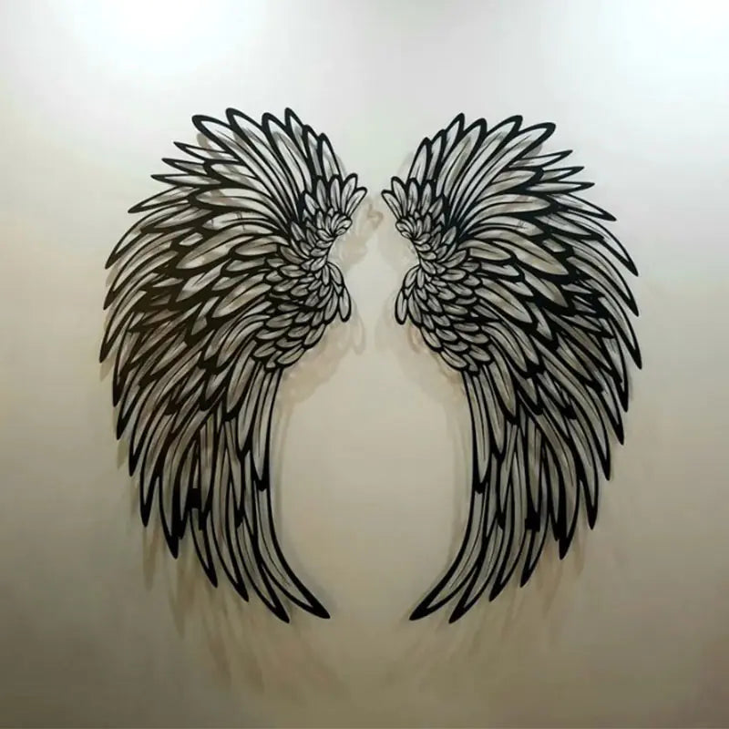 Angel Wings Wall Art With Led Lights - WanderMart Co.