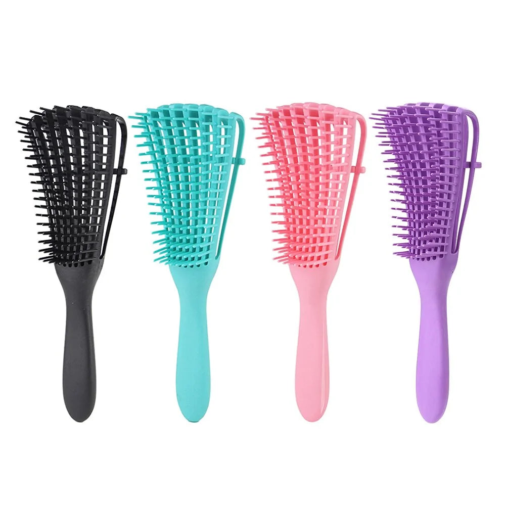 Salon Detangling Brush For Curly Hair - WanderMart Co.