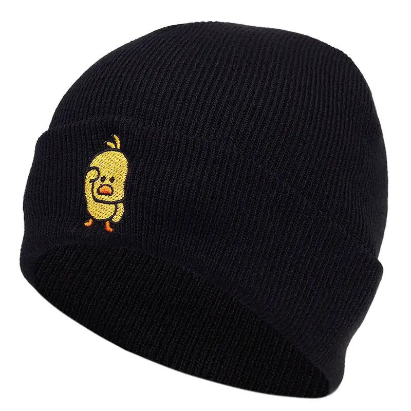 Casual Little Yellow Duck Beanie - WanderMart Co.