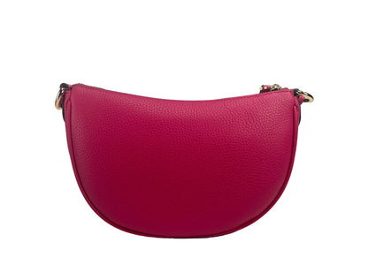 Michael Kors Dover Small Pink Half Moon Crossbody - WanderMart Co.