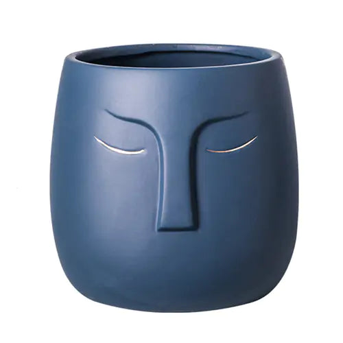 Ceramic Face Living Room Vase - WanderMart Co.