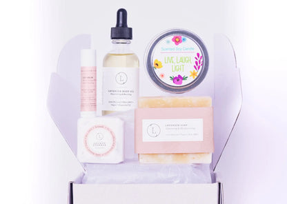 Unwind Lavender Gift set - Live, Laugh, Light - UGP - WanderMart Co.