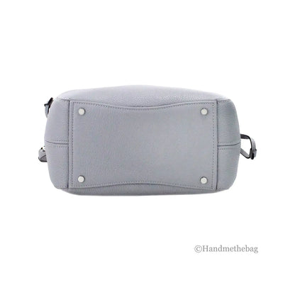 Kate Spade Dumpling Small Mountain Grey Leather Satchel Bag - WanderMart Co.