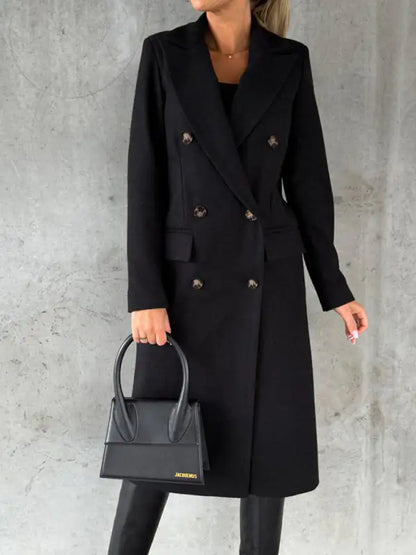 Business Casual Overcoat for Women - WanderMart Co.