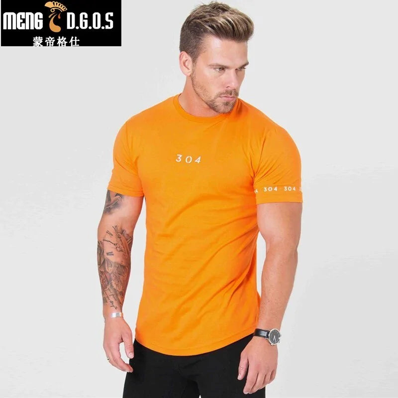 Clothing Fitness Tees Men - WanderMart Co.