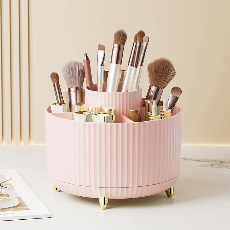 Rotating Desktop Makeup Brush Organizer - WanderMart Co.