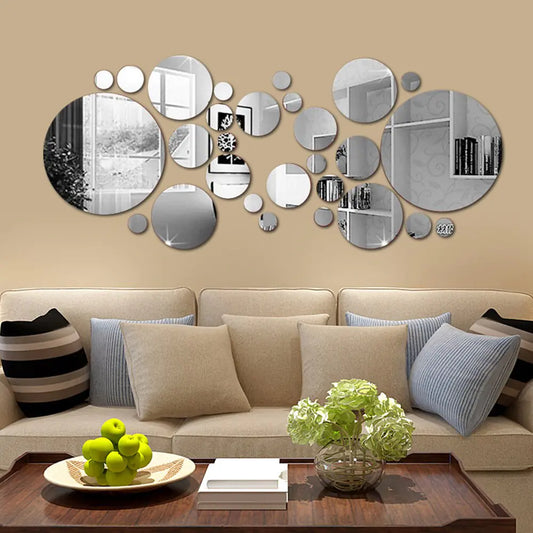 3D Mirror Wall Sticker - WanderMart Co.