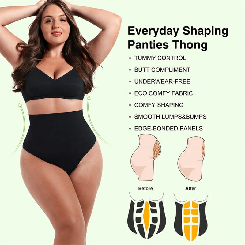 High Waist Tummy Control Panties - WanderMart Co.